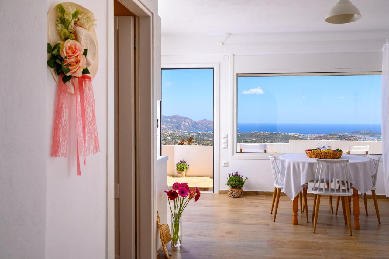 Althea Villa By Breathtaking View Agios Nikolaos  Bagian luar foto
