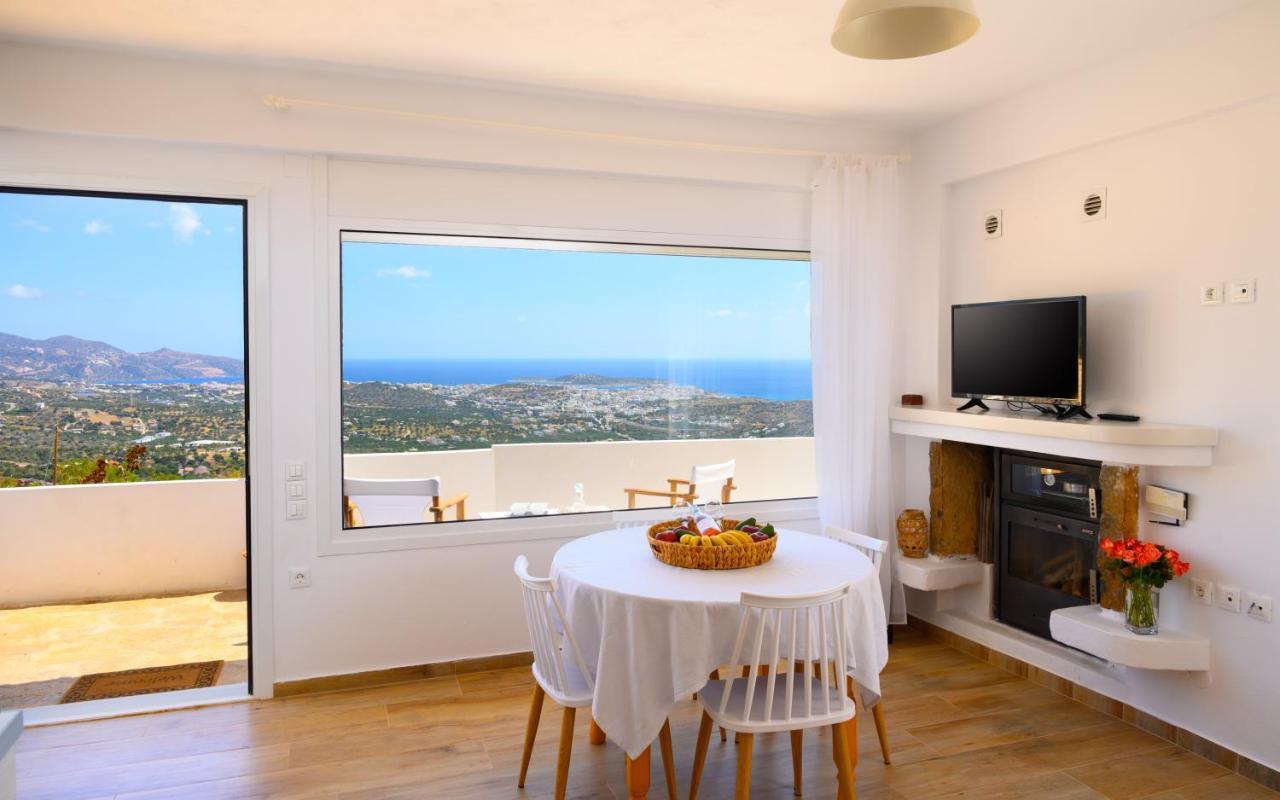 Althea Villa By Breathtaking View Agios Nikolaos  Bagian luar foto