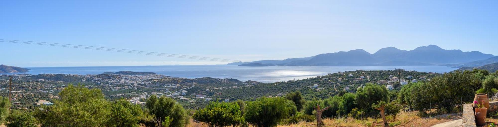 Althea Villa By Breathtaking View Agios Nikolaos  Bagian luar foto