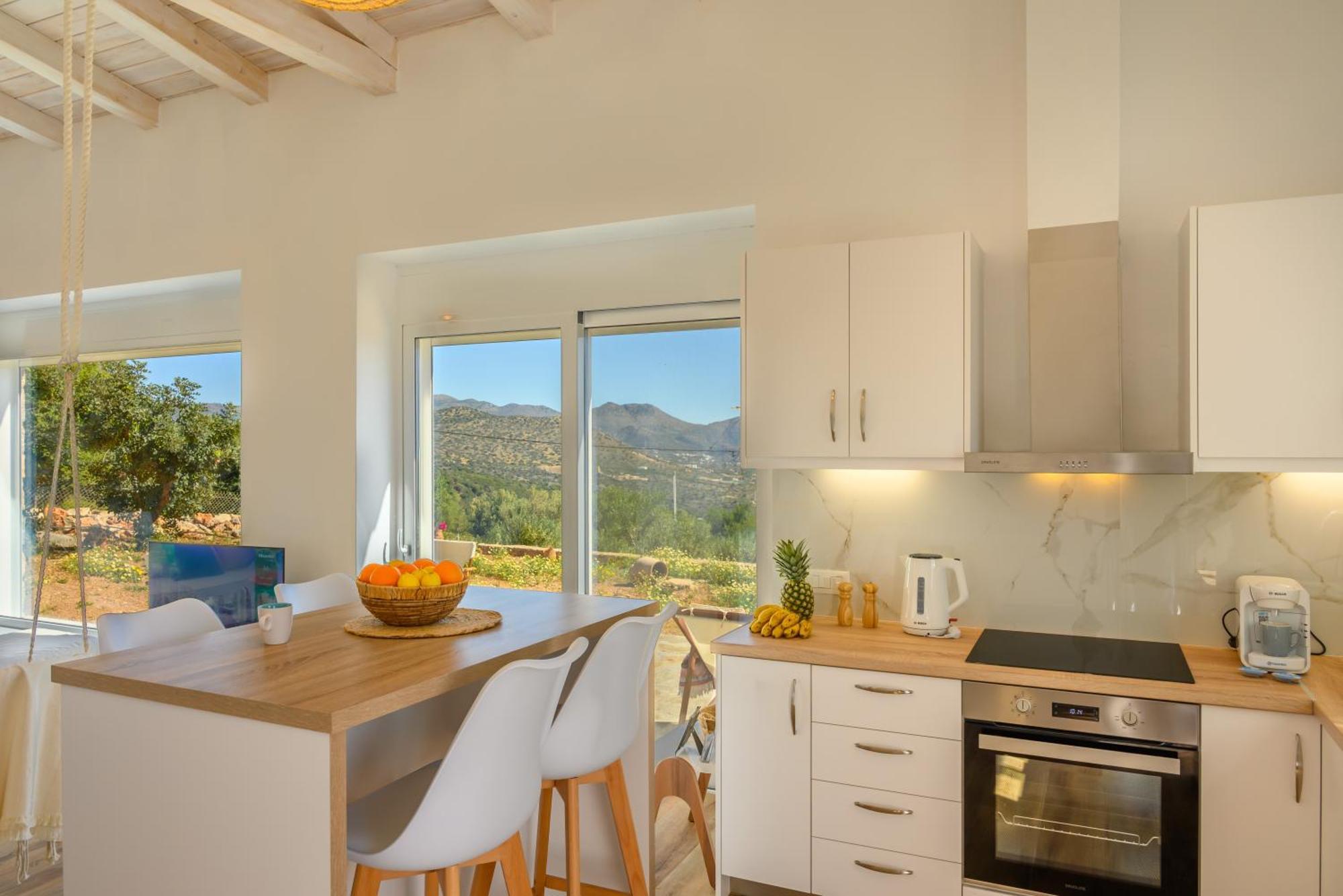 Althea Villa By Breathtaking View Agios Nikolaos  Bagian luar foto