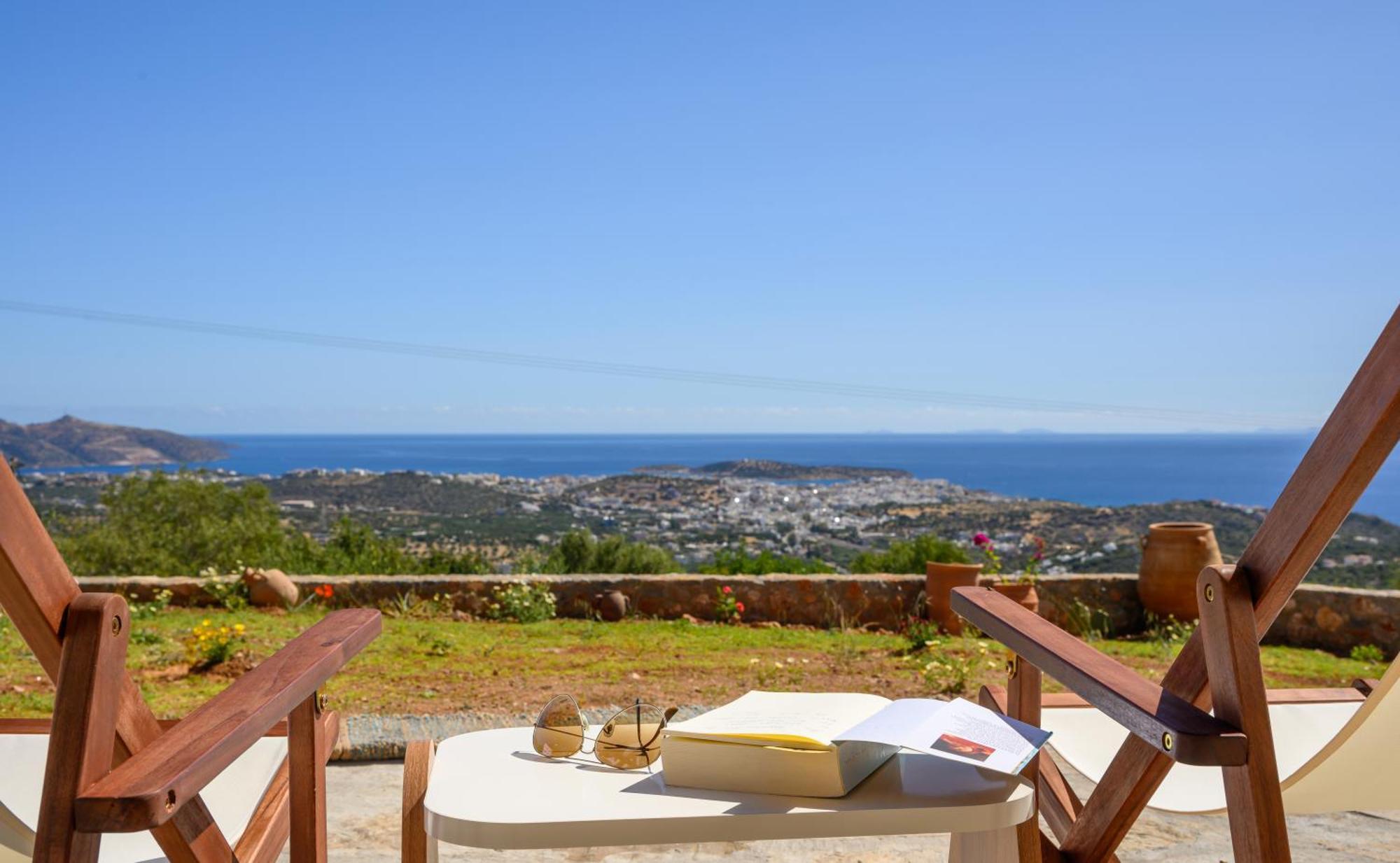 Althea Villa By Breathtaking View Agios Nikolaos  Bagian luar foto